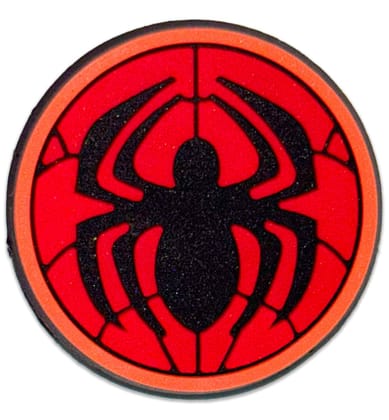 Spider Hero Emblem Charm