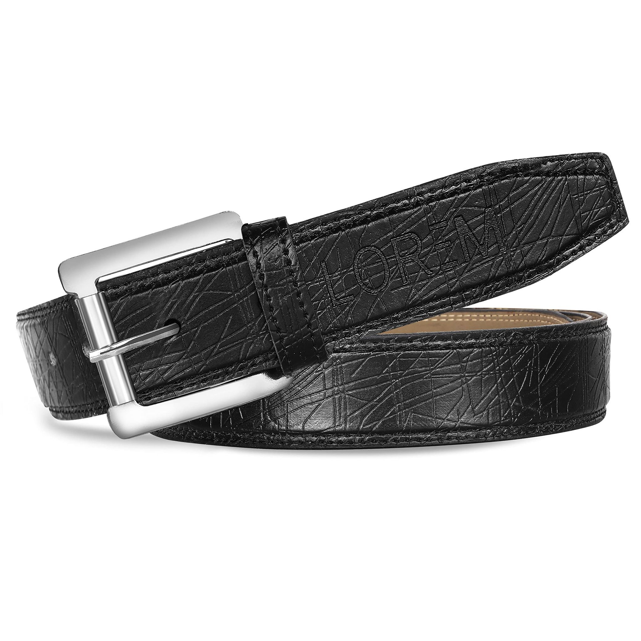 LOREM Brown Formal/casual PU Leather Belt For Men BT05-BKL06