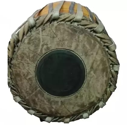 New South Indian Professional Mridangam Skin Goatskin Bass & Treble Head SkinSet
