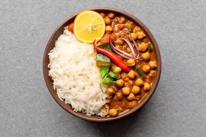 Amritsari Chole Rice Bowl