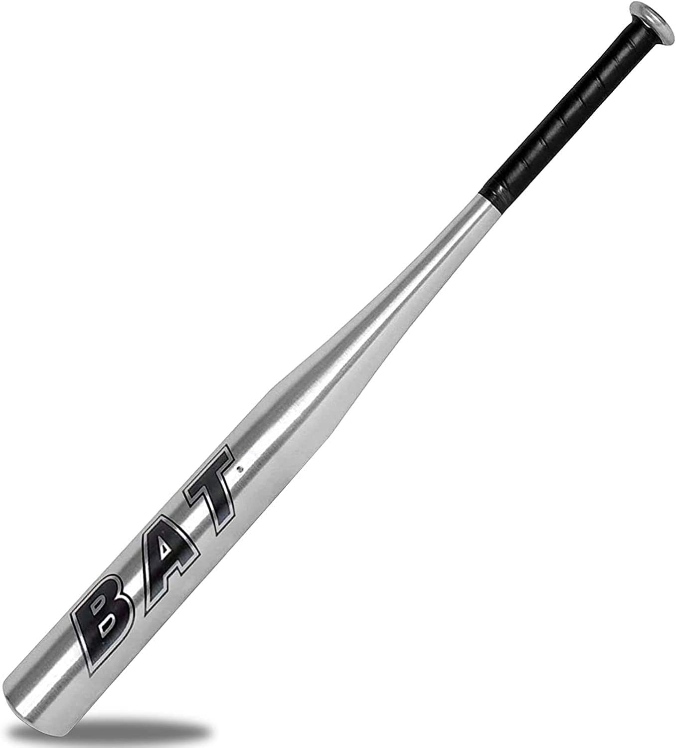 REZNOR Aluminum Alloy Thickened 32 inch Baseball Bat, Silver (Big)