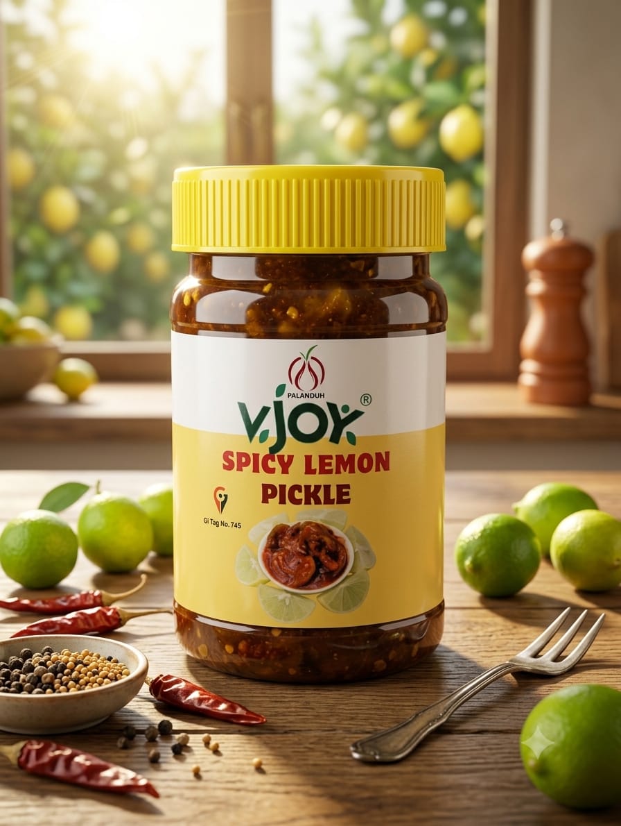 V-Joy Spicy Lemon Pickle - 200 g