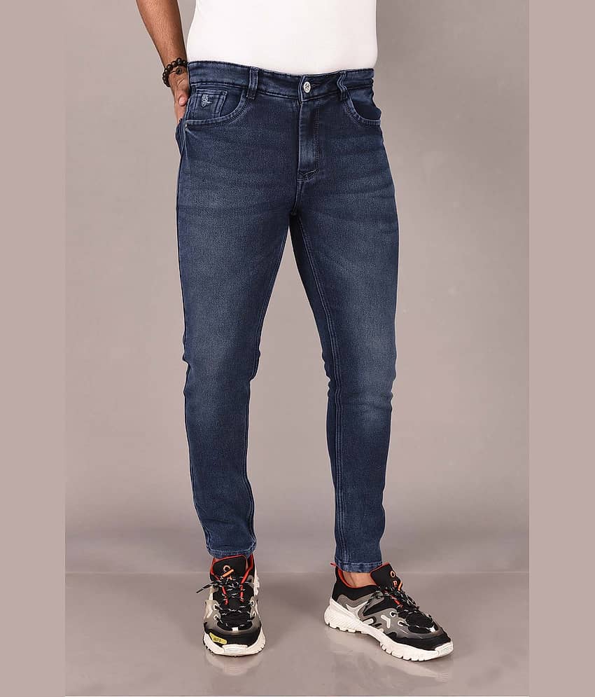 Aflash Slim Fit Faded Men's Jeans - Grey ( Pack of 1 )