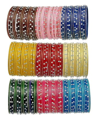 Plain and Glossy Finished Bangle Set For Women and Girls