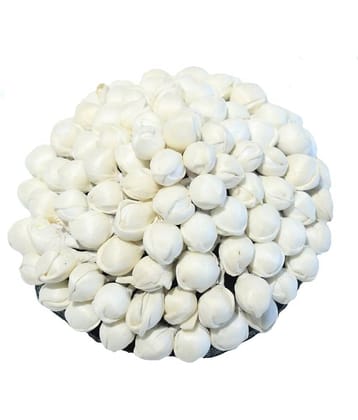La Belleza - White Women's Bun Clip ( Pack of 1 )