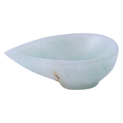 Angelite Deepak, Handmade Diya for Temple, Ramlala, Diwali, Navratri Pooja and Festival Decoration Lightning Diya(KI_117)  by Krishna Impex
