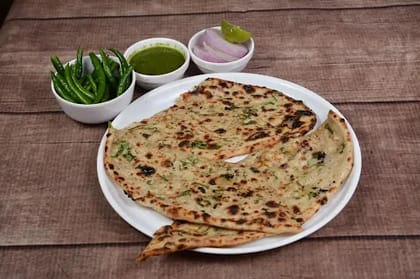 Hari Mirch Paratha
