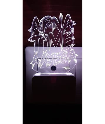 SUPER AJANTA - Multicolor Night Lamp ( Pack of 1 )