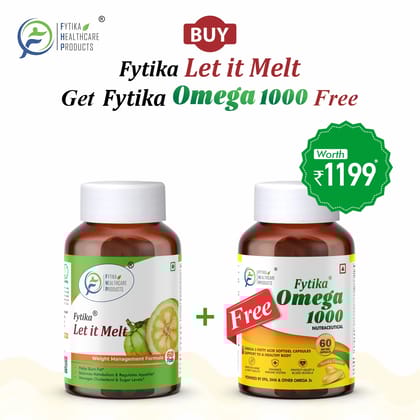 Get FREE Fytika Omega 1000 with Fytika Let It Melt