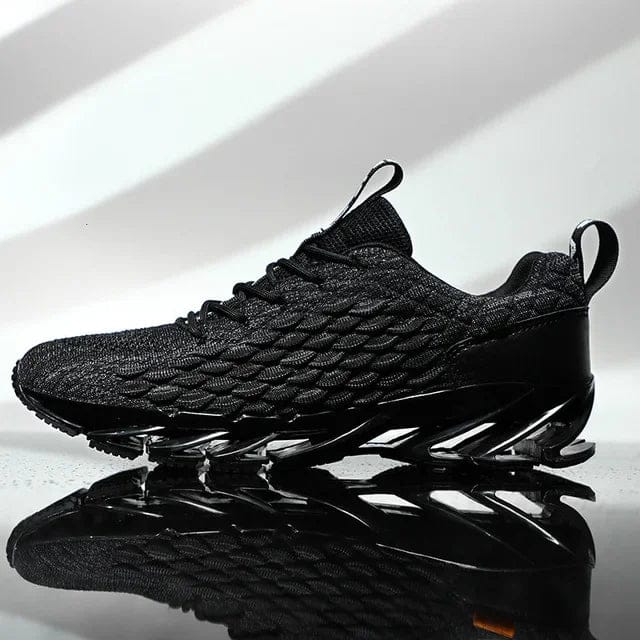 Trend Blade Running Shoes Fashion Men Sneakers Spring Autumn Sports Casual Shoes Breathable Non-Slip Feminino Zapatillas Hombre-Black / 40