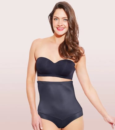 Enamor Hi Waist Slimmer Shapewear|Br05-Black / M