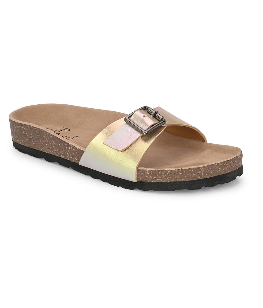 El Paso Beige Women's Flats