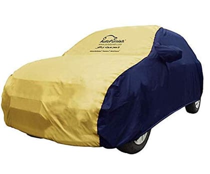 Tata Altroz (2020) Car Body Cover, Triple Stitched, Heat & Water Resistant with Side Mirror Pockets (SPORTY Series)-Sporty Yellow