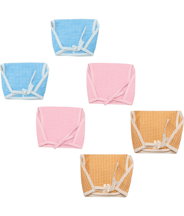 Kalra Magic Baby Reusable Cloth | Diaper Nappies | 100% Pure Cotton Double Layered | Extra Soft & Breathable Nappy For Baby Girl & Baby Boy | Nappy Pants for Newborn Child Toddler Infant  Pck-6