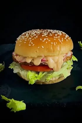 Paneer Bhurji Burger