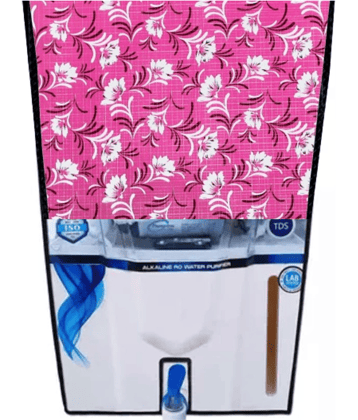 KALRA MAGIC Single Polyester Pink Water Purifier Cover