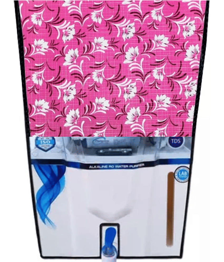 KALRA MAGIC Single Polyester Pink Water Purifier Cover