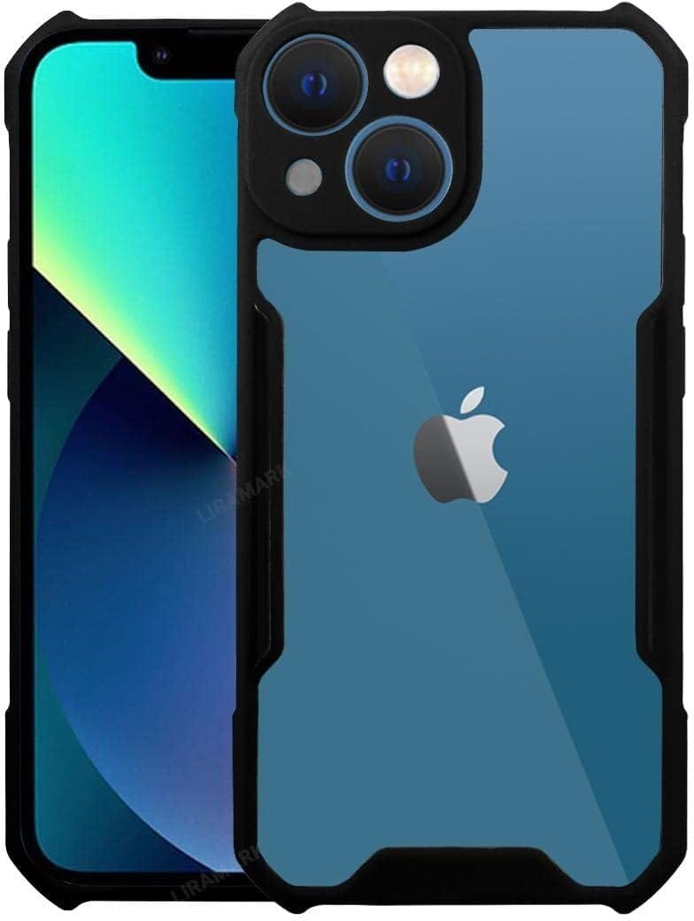 PLUGTECH Slim Shockproof Case | Matte Black Soft | Drop Protection | Precise Cutouts | Premium Mobile Cover for iPhone 13 Mini