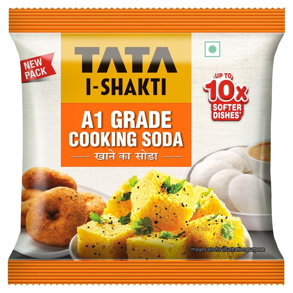 Tata I Shakti Cooking Soda, 60 gm Pouch
