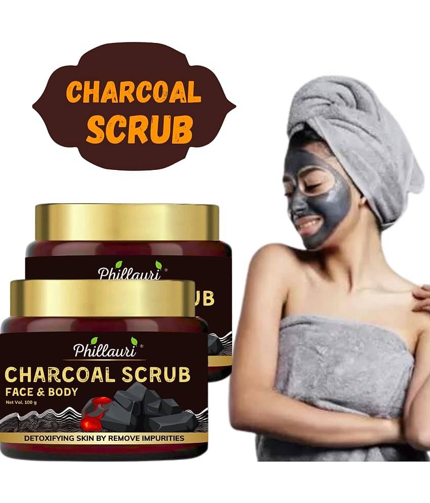 Phillauri Blackhead Removal Facial Scrub For Men & Women ( Pack of 2 )