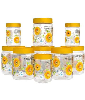 G-Pet Print Magic PET Food Container Set of 9 1500 mL