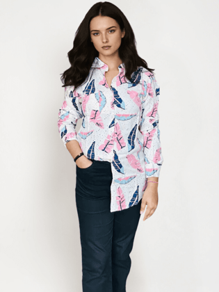 Women'S Premium Rayon Shirt-S
