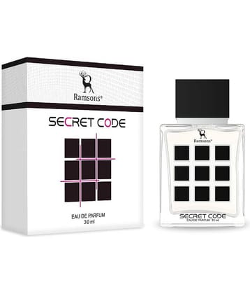 Ramsons - SECRET CODE Eau De Parfum Fruity Mild Fragrance For Men 30ml ( Pack of 1 )