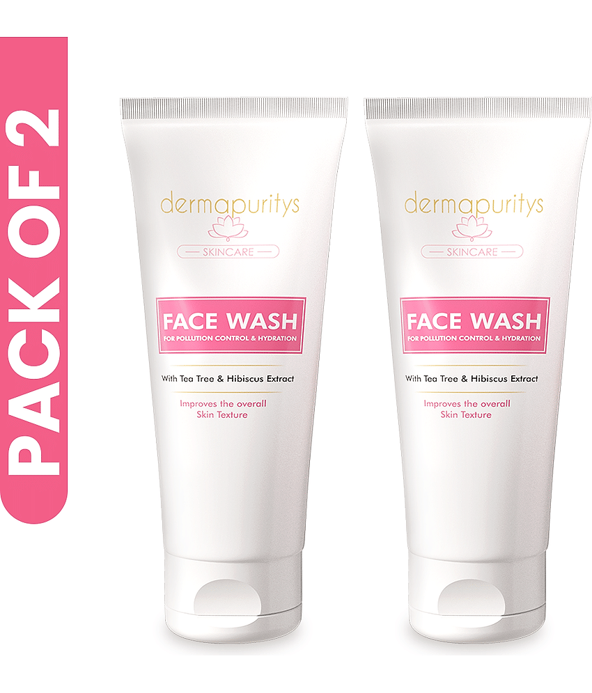 Derma Puritys - Daily Use Face Wash For All Skin Type ( Pack of 2 )