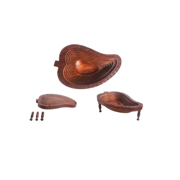 Wooden Spring Fruit Basket Mango