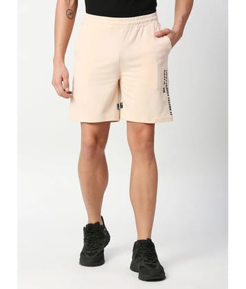 Fitz Pink Cotton Blend Mens Shorts ( Pack of 1 ) - None