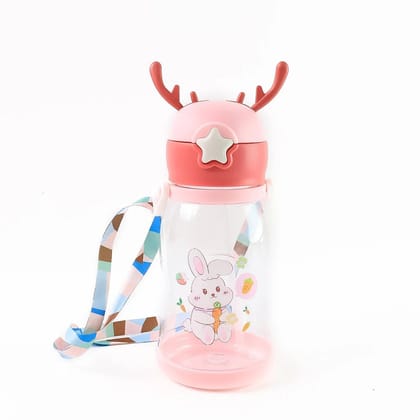 Cute Cartoon Water Bottle Approx 450 Ml