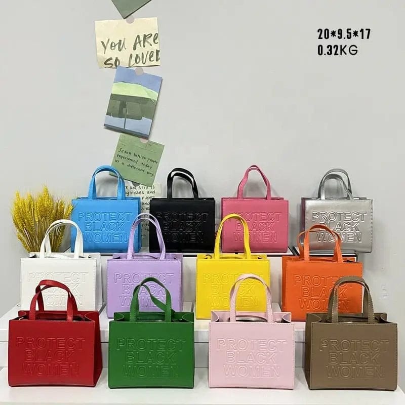 BM9012 Protect Black Women Bag purse Bucket hat set Luxury Leather Handbags Protect Black Women square Bag