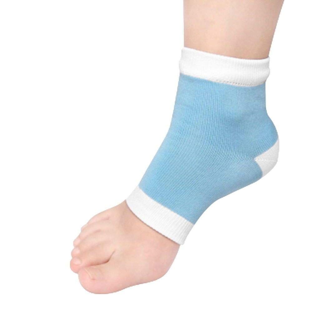 EZYFIT SILICON GEL HEEL SOCKS I DRY HARD CRACKED REPAIR PAD I SWELLING AND PAIN RELIEF I CUSHION SUPPORT I FOOT CARE I ANKLE PROTECTION