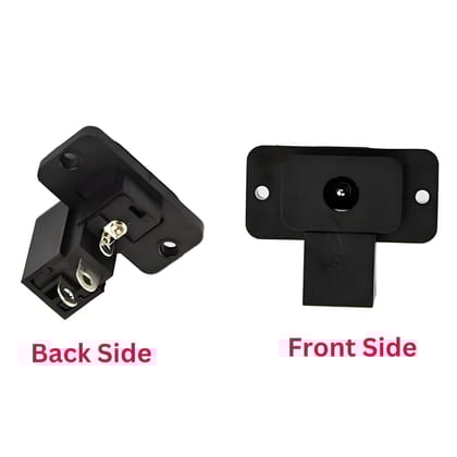 MM TOYS Charging Socket For Kids Car Jeep Bike 6V 12V Ride-On Pack Of 1 Pc Ride-on accessory (MM02)| ABS Plastic - Black