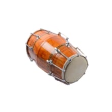New Traditional High Quality Bina Dholak no. 36 NB Musical Instrument With Bag