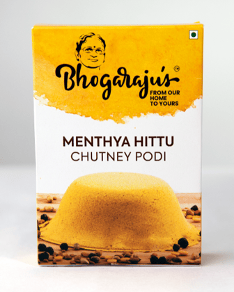 Bhogarajus  Menthya Hittu Chutney Powder - 100 grams