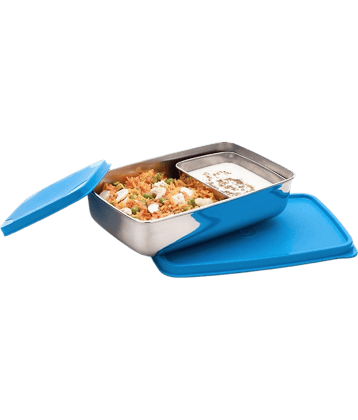 CrossPan Nixon2 for Office, School Stainless Steel Lunch Box 2 - Container ( Pack of 1 )