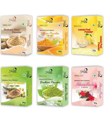 glowious - Skin Toning Face Pack for Normal Skin ( Pack of 6 )