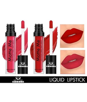 ssworld Red Matte Lipstick 6