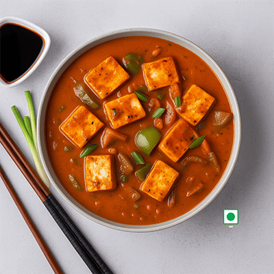Paneer Schezwan Sauce - Full