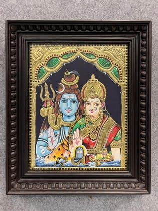 Sivan Parvathi - With Frame 18 x 15