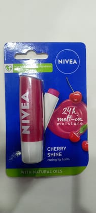 Nivea 24 h melt in moisture sherry shine caring lip balm 5g