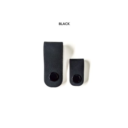 Leather Cord Wraps - Small + Large | Set of 2-Black x 2
