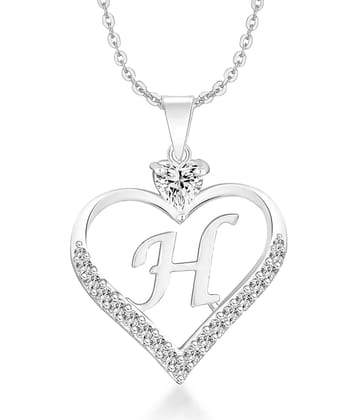 HEER COLLECTION - White Pendant ( Pack of 1 )