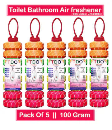 TDO Toilet Bathroom Air Freshener Fragrance Urinal balls Urinal Cubes Sani cube Naphthalene balls for Washbasins & Clothes Pantry, Bathroom, Toilet, Wardrobe, wash Basin, Pack of 5