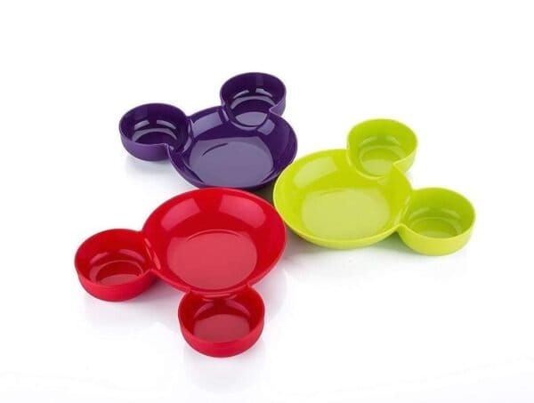 PLASTIC UNBREAKABLE MICKY MOUSE TRAY (1 PC)
