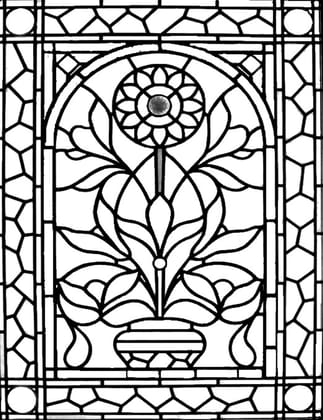 The brown box-Glass Painting kit,Art and Craft kit,Craft kit for Kids and Adults,DIY Kit,Hobby Kit,Birthday Gift,Reverse Painting kit.