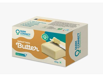 Organic Table Butter (Salted) - 500g Organic Table Butter (Salted) - 500g