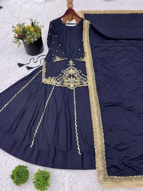 Beautiful Party Wear Fancy Top Bottom And Plazzo