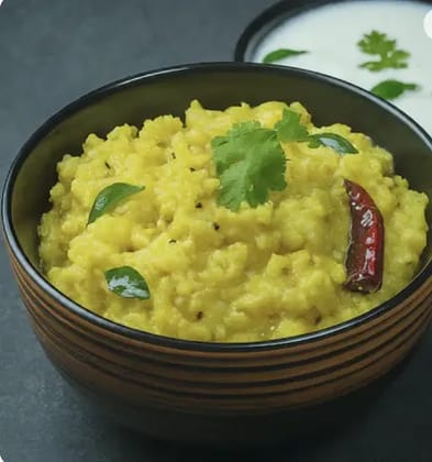 Plain Khichdi [500 Ml] With Curd [100 Ml]